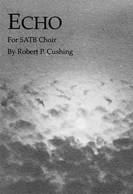 Echo SATB choral sheet music cover Thumbnail